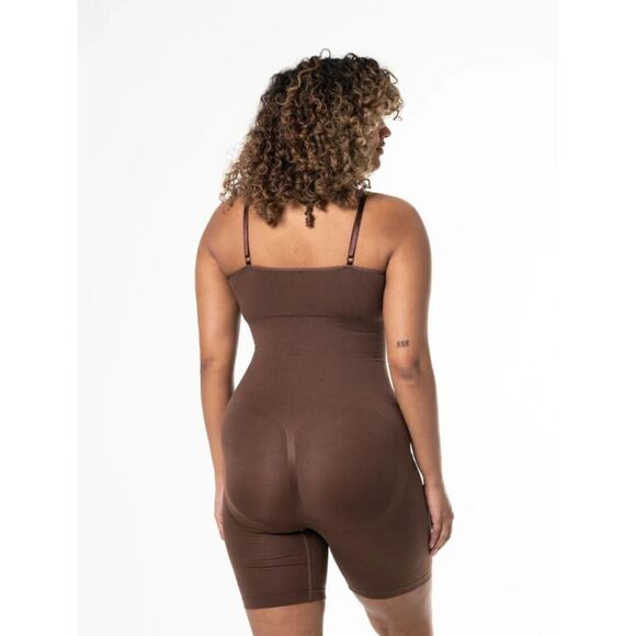 HeyShape Woman Beige Nude Sculpting Romper Shapewear Bodysuit Medium - Picture 9 of 11